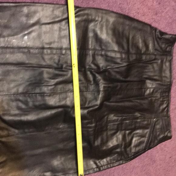 like new black leather buttery soft Wilson’s leather vintage - Picture 8 of 16